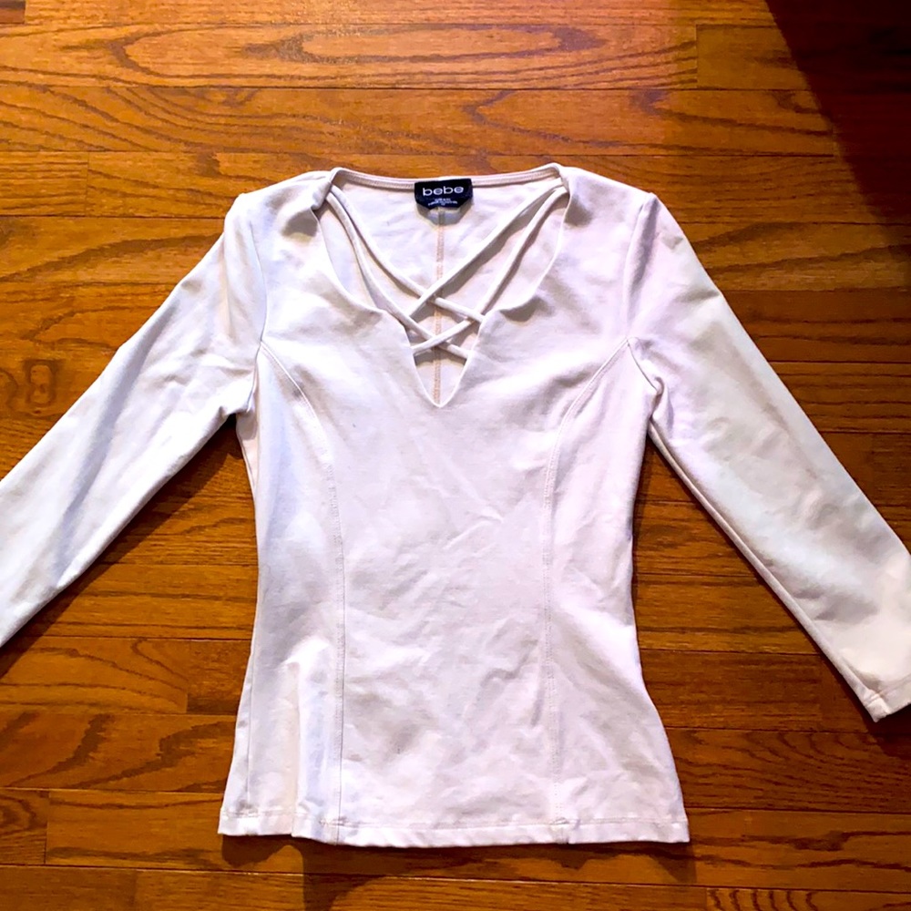 BeBe contoured top